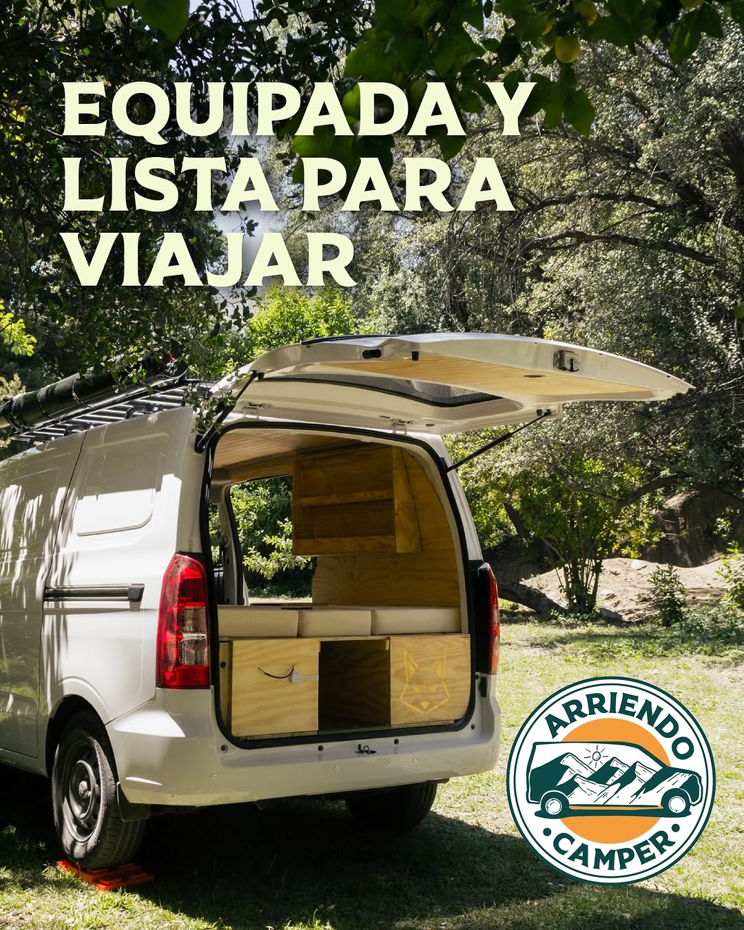 Camper arriendocamper listo para viajar